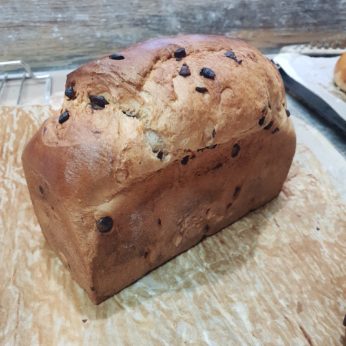 Cramique aux pépites de chocolat